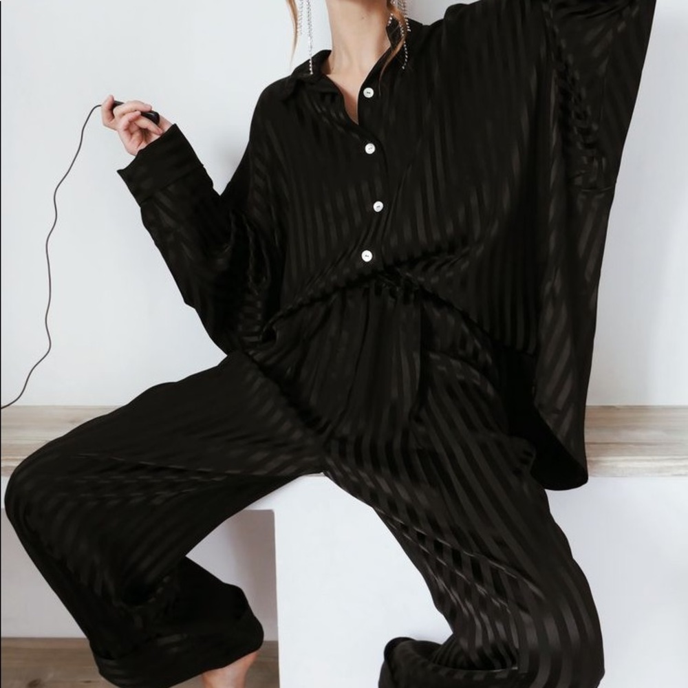 Daily Sleeper Striped Sizeless Pajama Set